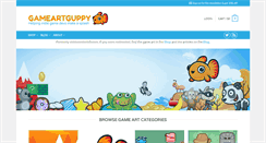 Desktop Screenshot of gameartguppy.com